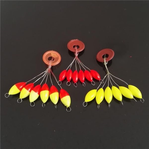 fishing accessories 60pcs /10packs float 6 in 1 seven-satr mixedcolor space oval bean line ser buoys tackle
fishing accessories 60pcs /10packs float 6 in 1 seven-satr mixedcolor space oval bean line ser buoys tackle