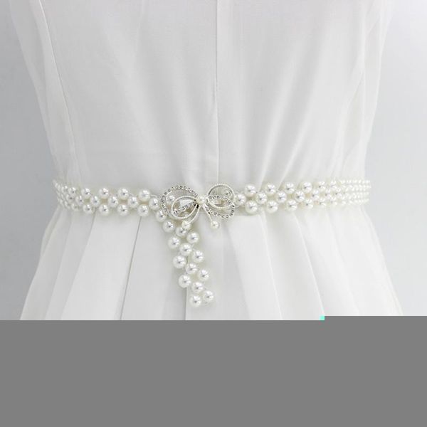 belts 1pc elegant women pearl belt waist elastic buckle chain female girls dress crystal strap, Black;brown
belts 1pc elegant women pearl belt waist elastic buckle chain female girls dress crystal strap, Black;brown