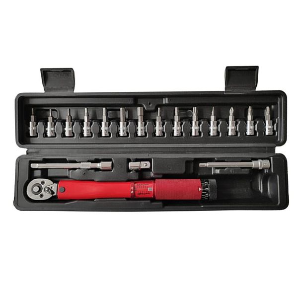 tools 18pcs 1/4inch allen key 2 to 24nm drive click bicycle repair socket portable adjustable torque wrench set kit maintenance
tools 18pcs 1/4inch allen key 2 to 24nm drive click bicycle repair socket portable adjustable torque wrench set kit maintenance