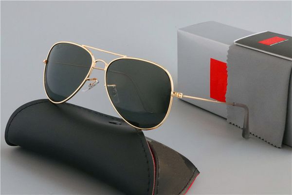 brand design sunglass luxury fashion glasses men women pilot uv400 eyewear classic driver sunglasses metal frame glass lens with box case, White;black
brand design sunglass luxury fashion glasses men women pilot uv400 eyewear classic driver sunglasses metal frame glass lens with box case, White;black
