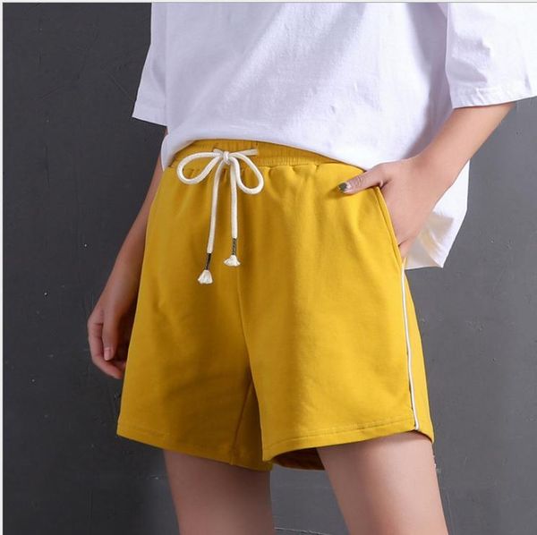 women's shorts - 2xl 2021 female summer loose solid color causal elastic waist home daily wear women yellow black pink violet short f, White;black
women's shorts - 2xl 2021 female summer loose solid color causal elastic waist home daily wear women yellow black pink violet short f, White;black