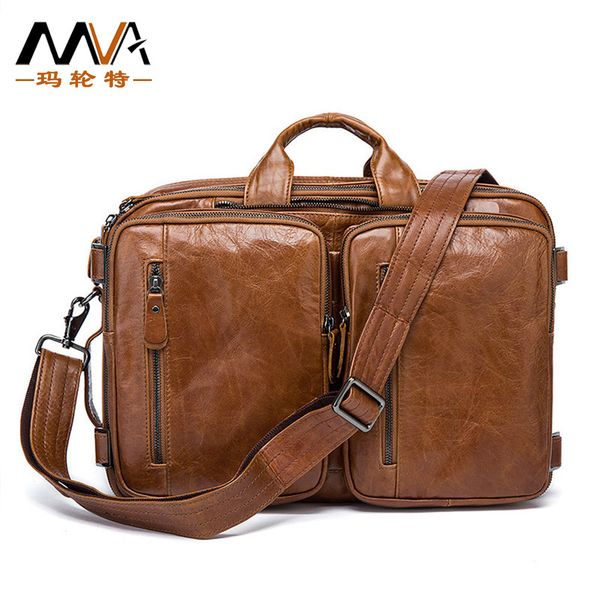 mva briefcase leather single shoulder msenger bag multifunctional backpack men's busins handbag
mva briefcase leather single shoulder msenger bag multifunctional backpack men's busins handbag