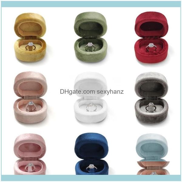packaging & jewelryshaped veet ring box wedding engagement rings organizer jewelry gifts display storage case pouches, bags drop delivery 20, Pink;blue
packaging & jewelryshaped veet ring box wedding engagement rings organizer jewelry gifts display storage case pouches, bags drop delivery 20, Pink;blue