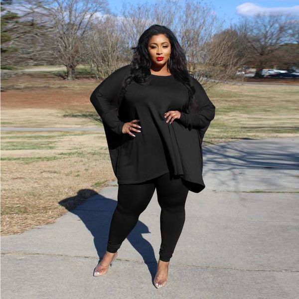 plus size tracksuits 4xl 5xl fashion 2021 two piece set women clothing casual loose long sleeve & pants suits wholesale drop, Black
plus size tracksuits 4xl 5xl fashion 2021 two piece set women clothing casual loose long sleeve & pants suits wholesale drop, Black