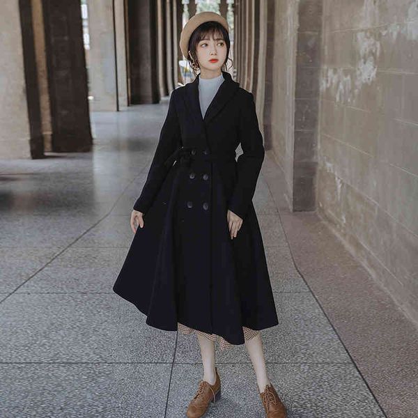 wool winter women vintage woolen long woollen-style jacket fringe thicken female black coat warm
wool winter women vintage woolen long woollen-style jacket fringe thicken female black coat warm