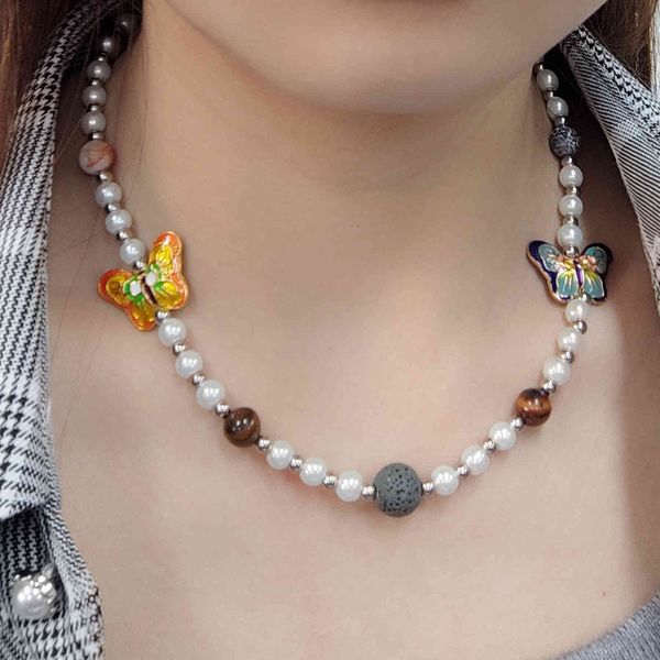factory wholesale hip hop punk versatile planet handmade pearl with wind drop oil butterfly natural stone necklace popular fashion xmas gift
factory wholesale hip hop punk versatile planet handmade pearl with wind drop oil butterfly natural stone necklace popular fashion xmas gift