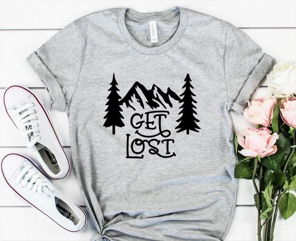 get lost adventure print men t shirt and womens women cotton casual funny for lady yong girl tee hipster, White;black
get lost adventure print men t shirt and womens women cotton casual funny for lady yong girl tee hipster, White;black