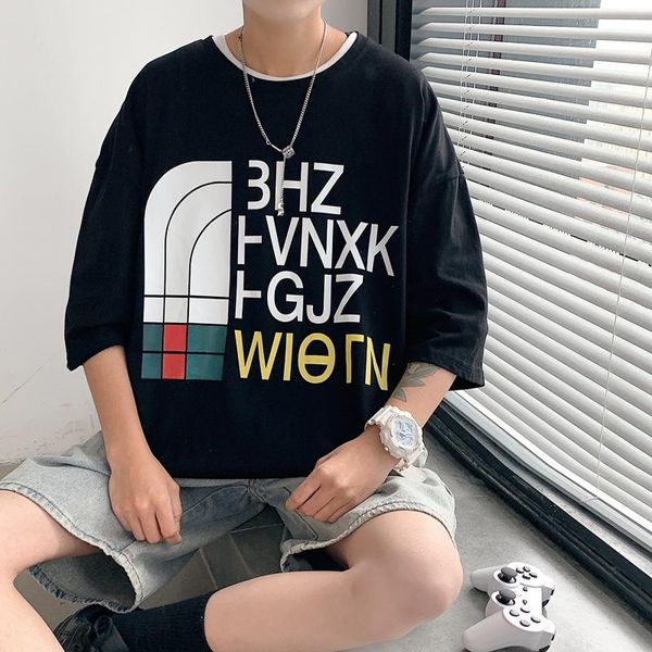 men's t-shirts 2021 summer camisa mens clothing t shirt man oversized t-shirt english elements print smart casual short hipster funny t, White;black
men's t-shirts 2021 summer camisa mens clothing t shirt man oversized t-shirt english elements print smart casual short hipster funny t, White;black