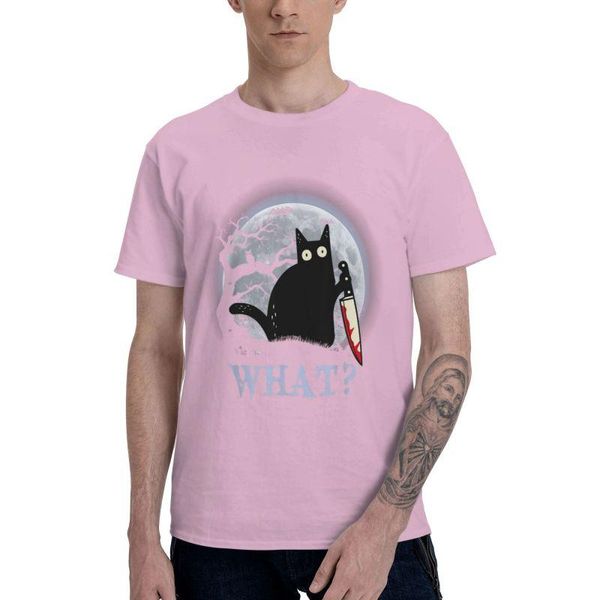 fashion all-match men's t-shirts funny cat what murderous black with knife short sleeve tees shirt cotton halloween urban, White;black
fashion all-match men's t-shirts funny cat what murderous black with knife short sleeve tees shirt cotton halloween urban, White;black