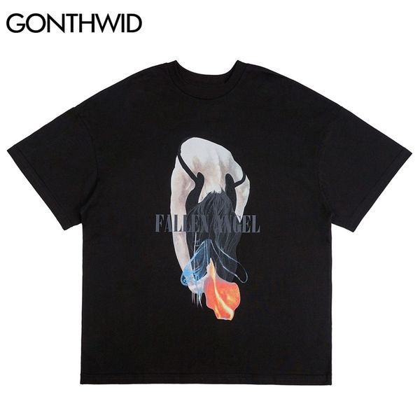 tees shirts fallen angel girl print tshirts streetwear hip hop harajuku fashion casual short sleeve t-shirt cotton 210602, White;black
tees shirts fallen angel girl print tshirts streetwear hip hop harajuku fashion casual short sleeve t-shirt cotton 210602, White;black
