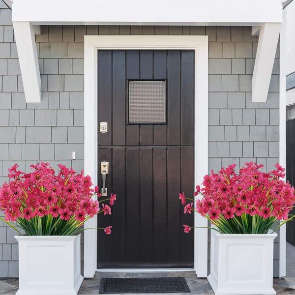 10pcs/pack artificial flowers fake lavender uv resistant shrubs plants no fade faux plastic greenery for home decor #t2g decorative & wreath
10pcs/pack artificial flowers fake lavender uv resistant shrubs plants no fade faux plastic greenery for home decor #t2g decorative & wreath