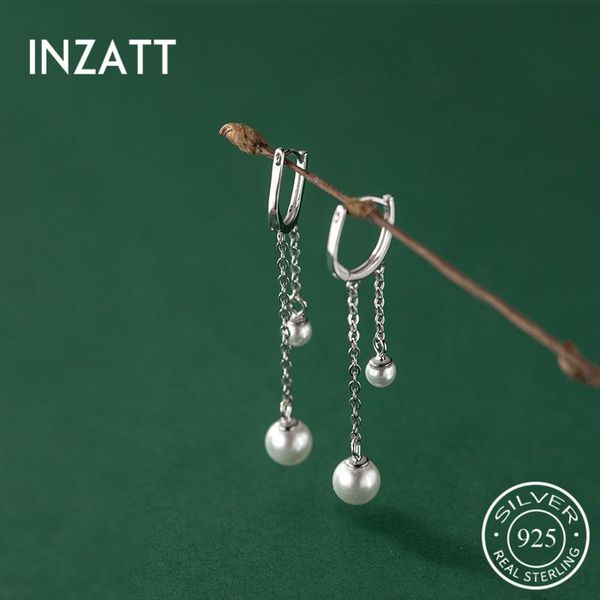 hoop & huggie inzareal 925 sterling silver pearl tassel earrings for fashion women party cute fine jewelry minimalist accessories, Golden;silver
hoop & huggie inzareal 925 sterling silver pearl tassel earrings for fashion women party cute fine jewelry minimalist accessories, Golden;silver