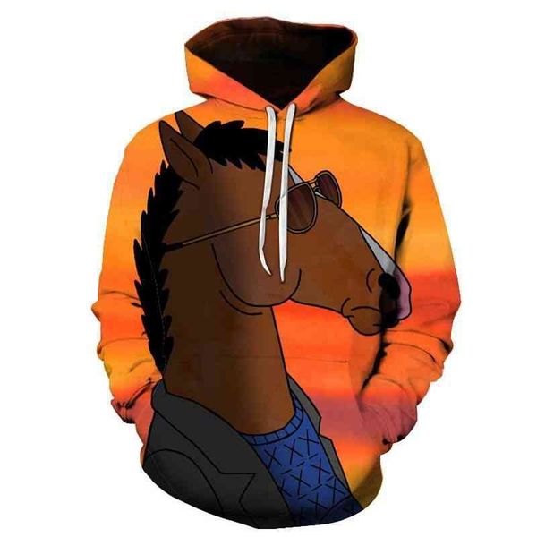 3d sweater hoodie horse man bojack horseman 3 printed sweater men's fashion, Black
3d sweater hoodie horse man bojack horseman 3 printed sweater men's fashion, Black