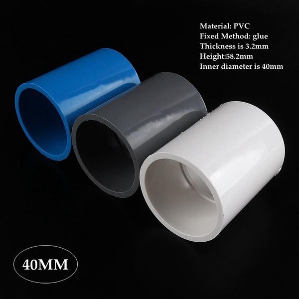 2-40pcs inner 40mm pvc pipe equal straight connector fish tank tube joint garden irrigation water adapter fittings watering equipments
2-40pcs inner 40mm pvc pipe equal straight connector fish tank tube joint garden irrigation water adapter fittings watering equipments