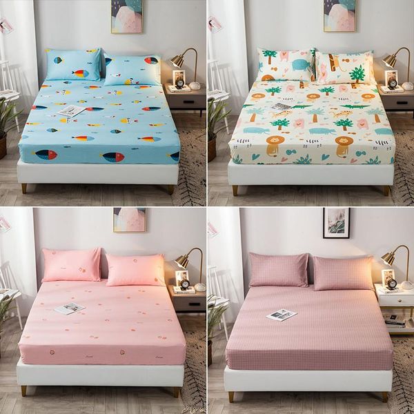 sheets & sets cute cartoon printed 100% pure cotton fitted bedsheet set mattress cover queen size double bed sheet case ropa de cama
sheets & sets cute cartoon printed 100% pure cotton fitted bedsheet set mattress cover queen size double bed sheet case ropa de cama