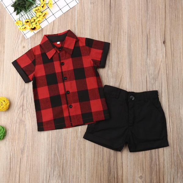 clothing sets 2021 summer toddler baby kids boy plaid check shirt +pants gentleman outfits clothes 2pcs set, White
clothing sets 2021 summer toddler baby kids boy plaid check shirt +pants gentleman outfits clothes 2pcs set, White