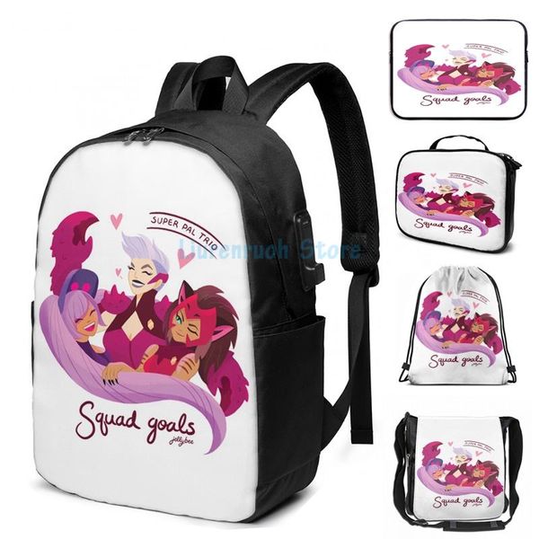 funny graphic print super pal trio usb charge backpack men school bags women bag travel laptop
funny graphic print super pal trio usb charge backpack men school bags women bag travel laptop