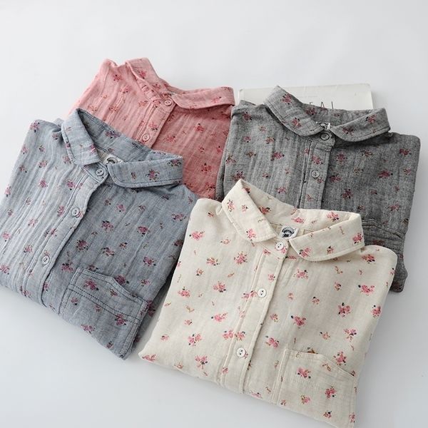 lamtrip romantic floral print cotton yarn soft long sleeve rustic flowers shirt blouse female 210317, White
lamtrip romantic floral print cotton yarn soft long sleeve rustic flowers shirt blouse female 210317, White