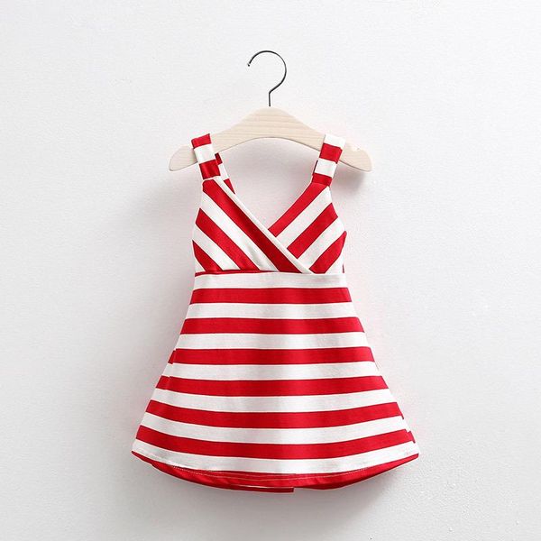 girl's dresses modal striped summer style girls dress beach kids girl princess fashion sleeveless children clothes, Red;yellow
girl's dresses modal striped summer style girls dress beach kids girl princess fashion sleeveless children clothes, Red;yellow