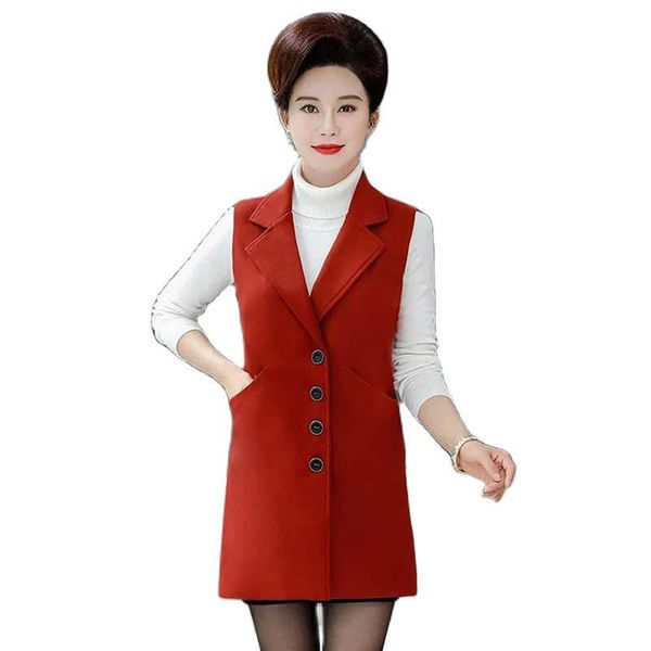 women's vests spring autumn women jacket suit vest female coat middle-aged mid long sleeveless casual korean version waistcoat r1452, Black;white
women's vests spring autumn women jacket suit vest female coat middle-aged mid long sleeveless casual korean version waistcoat r1452, Black;white