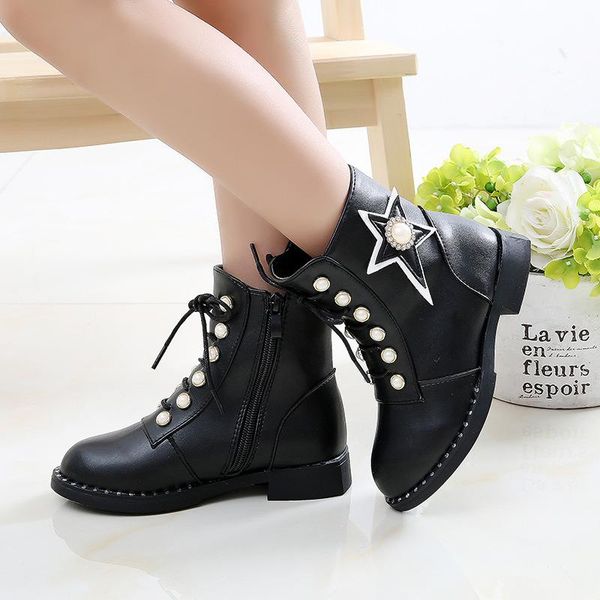 boots children' fashion lace bow leather girls princess shoes winter slip plus velvet warm kids snow red black pink, Black;grey
boots children' fashion lace bow leather girls princess shoes winter slip plus velvet warm kids snow red black pink, Black;grey