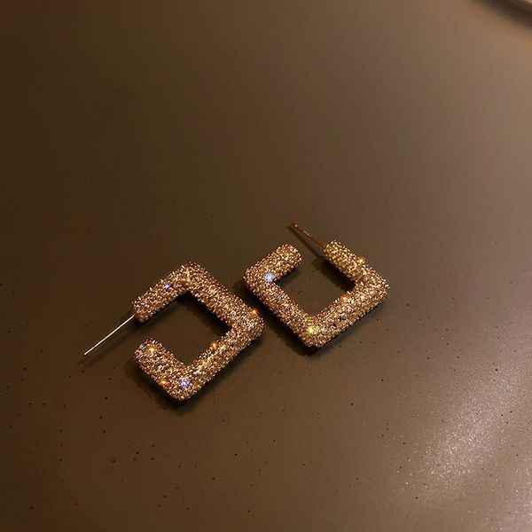 shiny crystal geometric stud earrings for women small pendientes ladies studs gold color trendy jewelry, Golden;silver
shiny crystal geometric stud earrings for women small pendientes ladies studs gold color trendy jewelry, Golden;silver