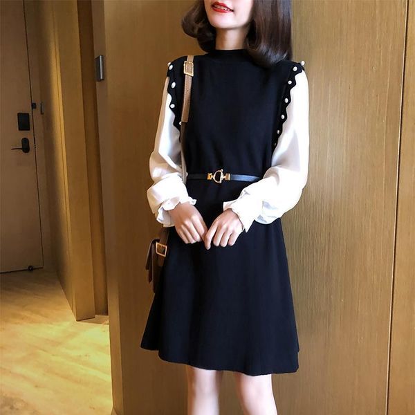 women knitted sweater dress female autumn winter long sleeves slim casual fashion lady office mother turtleneck e17 women's sweaters, White;black
women knitted sweater dress female autumn winter long sleeves slim casual fashion lady office mother turtleneck e17 women's sweaters, White;black