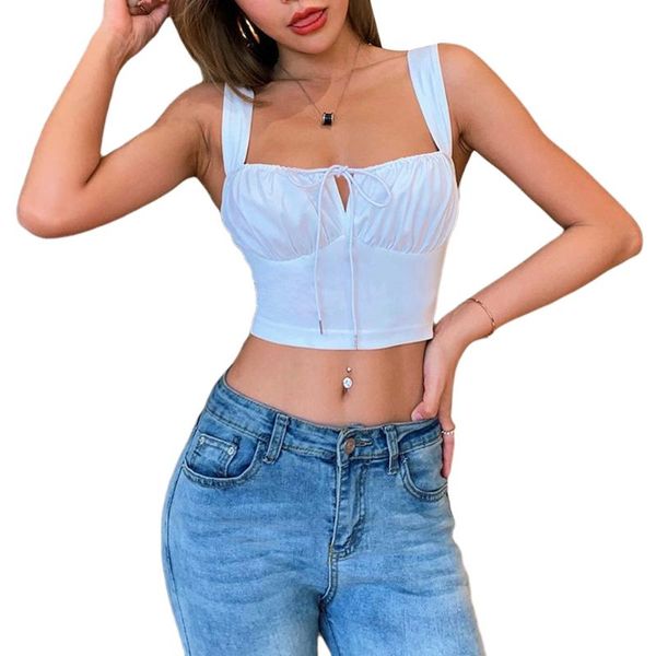 women's tanks & camis camisole fashion wild lace up halter slim fit tank cropped solid color, White
women's tanks & camis camisole fashion wild lace up halter slim fit tank cropped solid color, White