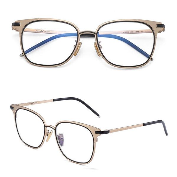 fashion sunglasses frames spot promotion export korea metal stainless steel frame men and women optical eyewear, Black
fashion sunglasses frames spot promotion export korea metal stainless steel frame men and women optical eyewear, Black