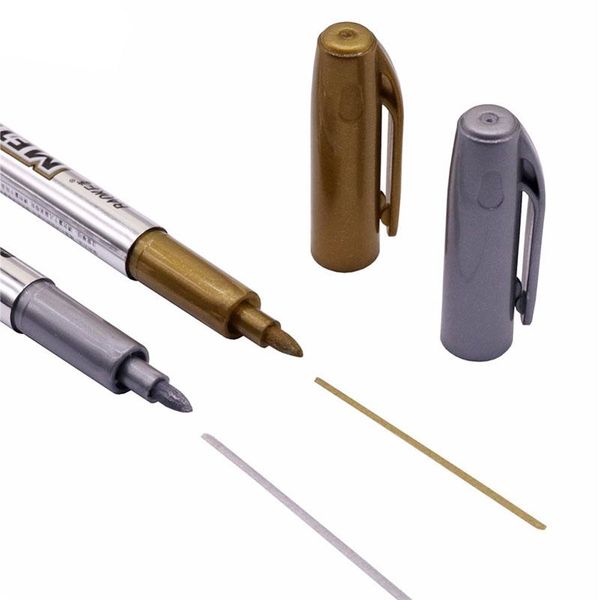gel pens paint marker gold and silver pen metal color highlighter multipurpose nib about 1.2mm oil paintbrush
gel pens paint marker gold and silver pen metal color highlighter multipurpose nib about 1.2mm oil paintbrush