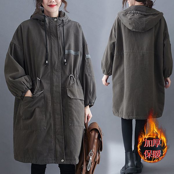 leather extra large vintage woman's winter fitted a heavy padded parka loose casual coat with hoodie mujer chaqueta y1285 7p43, Black
leather extra large vintage woman's winter fitted a heavy padded parka loose casual coat with hoodie mujer chaqueta y1285 7p43, Black