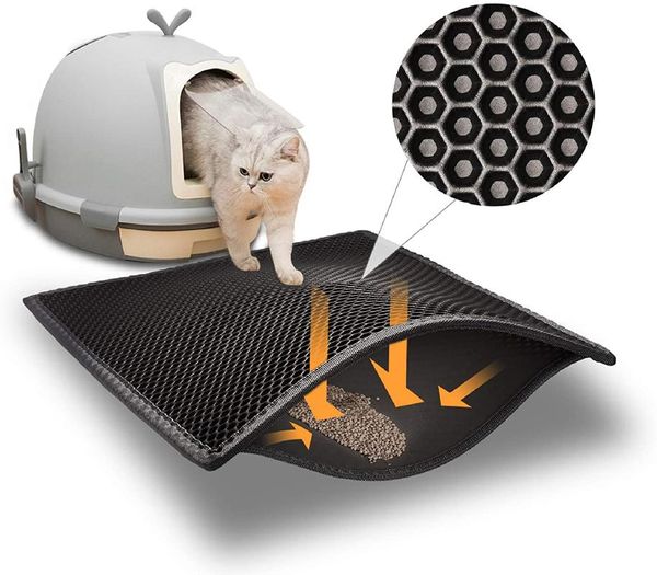 cat beds & furniture litter mat trap box double honeycomb household pet eva non-slip and waterproof foot
cat beds & furniture litter mat trap box double honeycomb household pet eva non-slip and waterproof foot