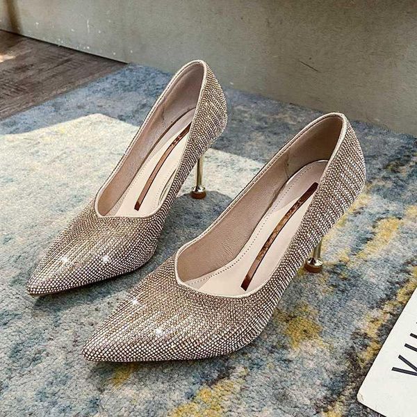 dress shoes luxury high heels women basic pumps 2021 suede shiny rhinestones pointed crystal fashion party shoe, Black
dress shoes luxury high heels women basic pumps 2021 suede shiny rhinestones pointed crystal fashion party shoe, Black