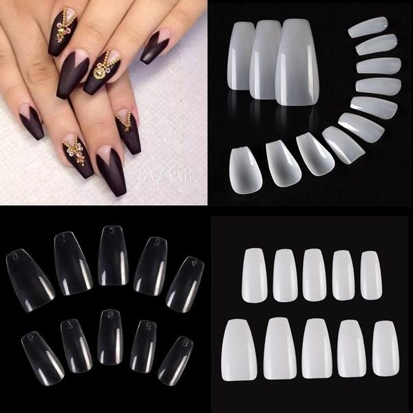 false nails 600 pcs acrylic fake nail professional transparent ballet coffin diy salon artifical accessories tool manicure, Red;gold
false nails 600 pcs acrylic fake nail professional transparent ballet coffin diy salon artifical accessories tool manicure, Red;gold