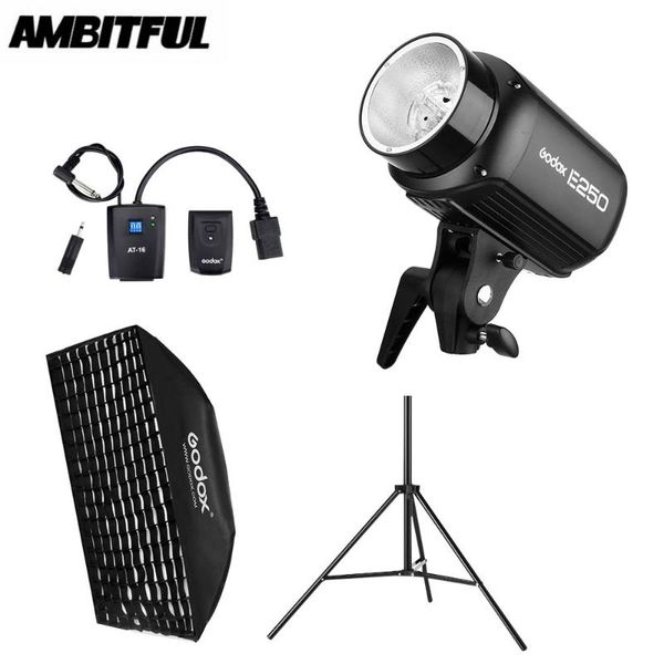 godox e250 250ws pography studio flash strobe light + 180cm stand 50 x 70cm honeycomb gird at-16 trigger kit flashes
godox e250 250ws pography studio flash strobe light + 180cm stand 50 x 70cm honeycomb gird at-16 trigger kit flashes