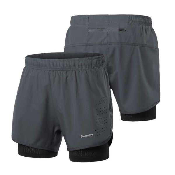 running shorts doorslay men's 2-in-1 quick drying breathable active training exercise jogging cycling with longer liner, Black;blue
running shorts doorslay men's 2-in-1 quick drying breathable active training exercise jogging cycling with longer liner, Black;blue