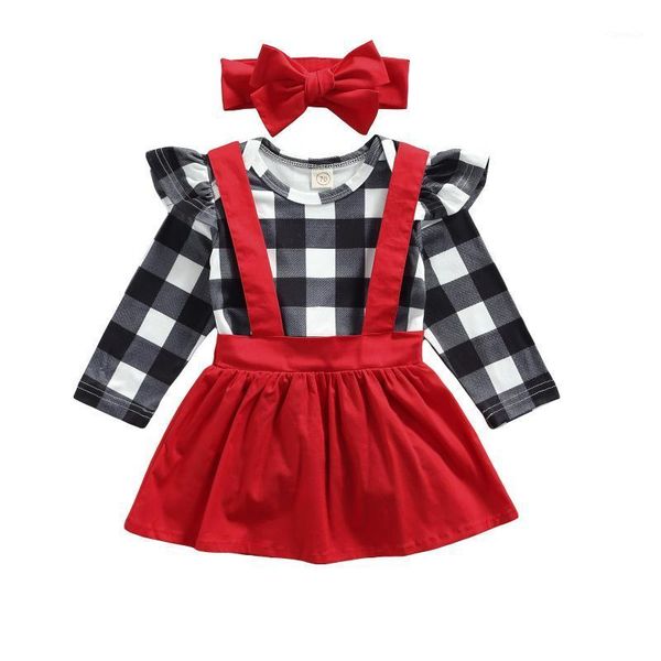 clothing sets citgeeautumn born baby girls long sleeve romper + suspender skirt +bow headband ruffle plaid printing spring xmas, White
clothing sets citgeeautumn born baby girls long sleeve romper + suspender skirt +bow headband ruffle plaid printing spring xmas, White