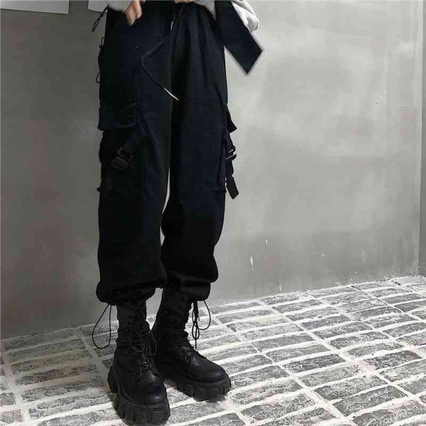 harajuku cargo hippie japanese streetwear women pants black spring trousers gothic oversize, Black;white
harajuku cargo hippie japanese streetwear women pants black spring trousers gothic oversize, Black;white
