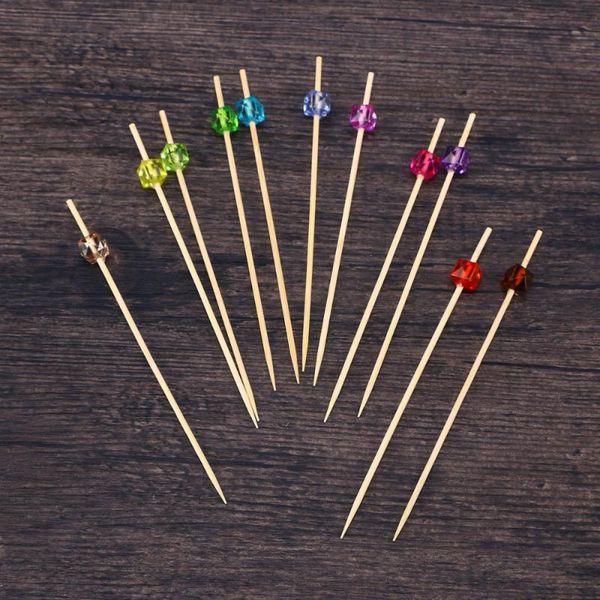pcs 12 cocktail picks creative square octagonal bead appetizer fruit toothpicks party supplies forks
pcs 12 cocktail picks creative square octagonal bead appetizer fruit toothpicks party supplies forks