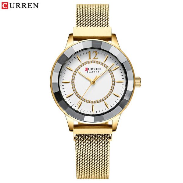 wristwatches curren relogios feminino quartz clock ladies watch rhinestone dial with stainless steel band classy women watches, Slivery;brown
wristwatches curren relogios feminino quartz clock ladies watch rhinestone dial with stainless steel band classy women watches, Slivery;brown
