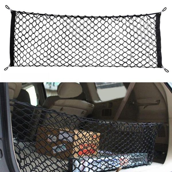 car organizer trunk storage bag nylon mesh nets rear elastic string luggage net holder pocket vehicle supplies
car organizer trunk storage bag nylon mesh nets rear elastic string luggage net holder pocket vehicle supplies
