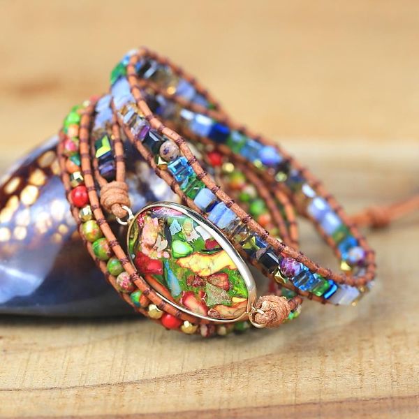 tennis 2021 mixed natural stones colorful charm wrap bracelets boho handmade yoga energy friendship jewelry drop, Golden;silver
tennis 2021 mixed natural stones colorful charm wrap bracelets boho handmade yoga energy friendship jewelry drop, Golden;silver