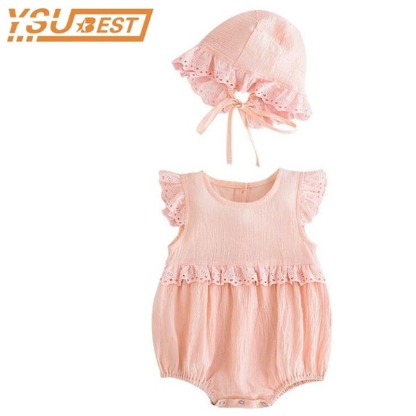 summer cotton lace rompers + hats for borns baby clothing girls romper princess girl clothes infant jumpsuit 210521, Blue
summer cotton lace rompers + hats for borns baby clothing girls romper princess girl clothes infant jumpsuit 210521, Blue