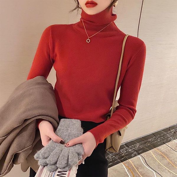 women's sweaters turtleneck jersey winter 2021 warm slim sweater solid knitted long sleeve soft pullovers female fashion, White;black
women's sweaters turtleneck jersey winter 2021 warm slim sweater solid knitted long sleeve soft pullovers female fashion, White;black
