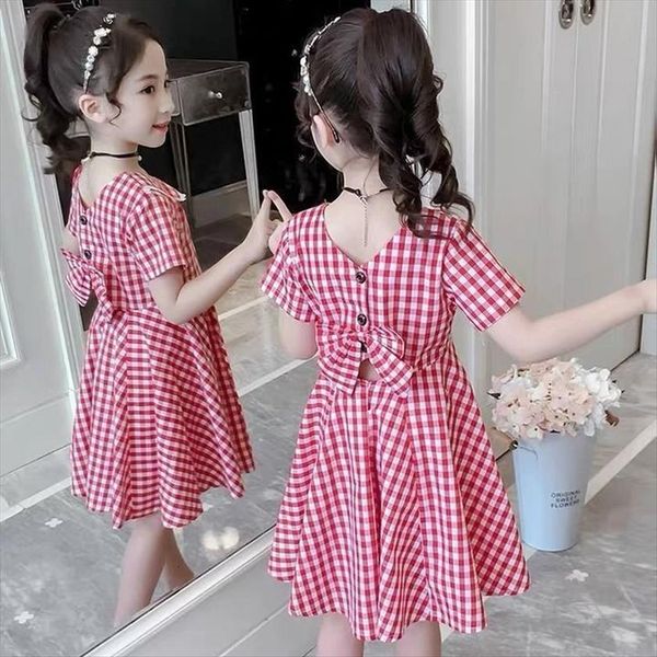 summer girls 12 childrens girl dress clothing sweet lattice 9 student fashion dresses 8 kids 7 years old 6, Red;yellow
summer girls 12 childrens girl dress clothing sweet lattice 9 student fashion dresses 8 kids 7 years old 6, Red;yellow