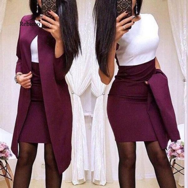 blazer crop belt mini skirt suit autumn office work 2 two piece set women v neck streetwear chic dress, White
blazer crop belt mini skirt suit autumn office work 2 two piece set women v neck streetwear chic dress, White
