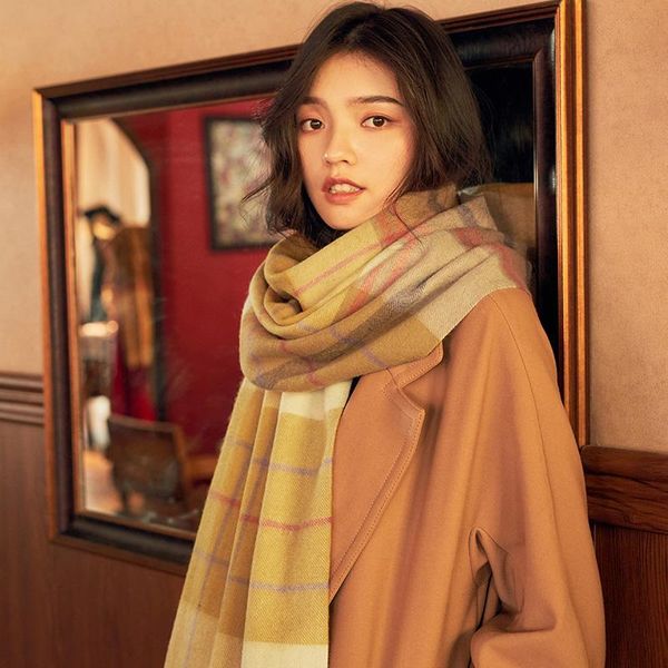 scarves shanghai story joker more classic plaid shawl amphibious widened warm winter pure wool for women, Blue;gray
scarves shanghai story joker more classic plaid shawl amphibious widened warm winter pure wool for women, Blue;gray
