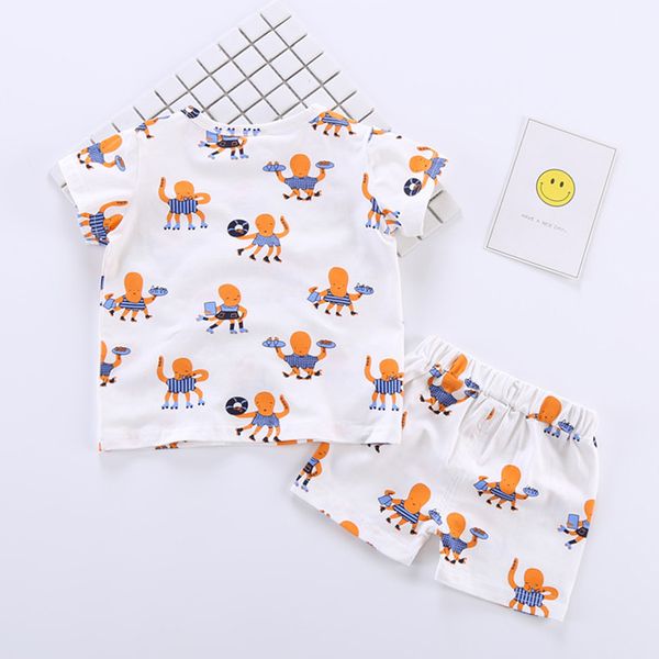 kids summer clothing sets ocs printed cartoon set baby boys girls t-shirts + shorts 2pcs suits children clothes, White;black
kids summer clothing sets ocs printed cartoon set baby boys girls t-shirts + shorts 2pcs suits children clothes, White;black