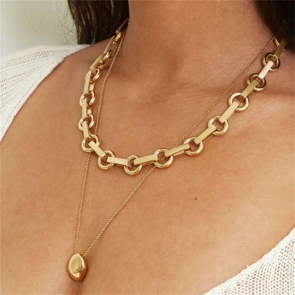 chains fashionable gold necklace bracelet set for women luxury chain lady's body jewelry trends friend birthday present accessories, Silver
chains fashionable gold necklace bracelet set for women luxury chain lady's body jewelry trends friend birthday present accessories, Silver