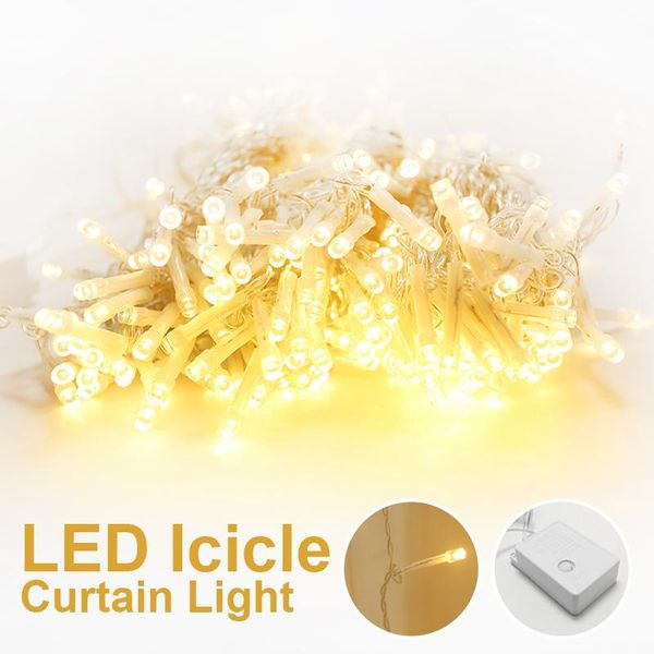 strings led icicle string lights wedding fairy christmas lighting garlands garden party curtain decoration holiday
strings led icicle string lights wedding fairy christmas lighting garlands garden party curtain decoration holiday